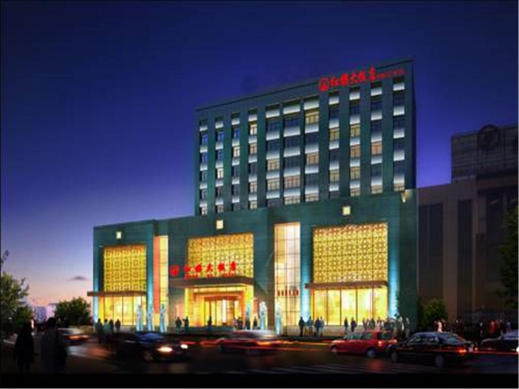 Datong Hongqi Grand Hotel Exterior foto